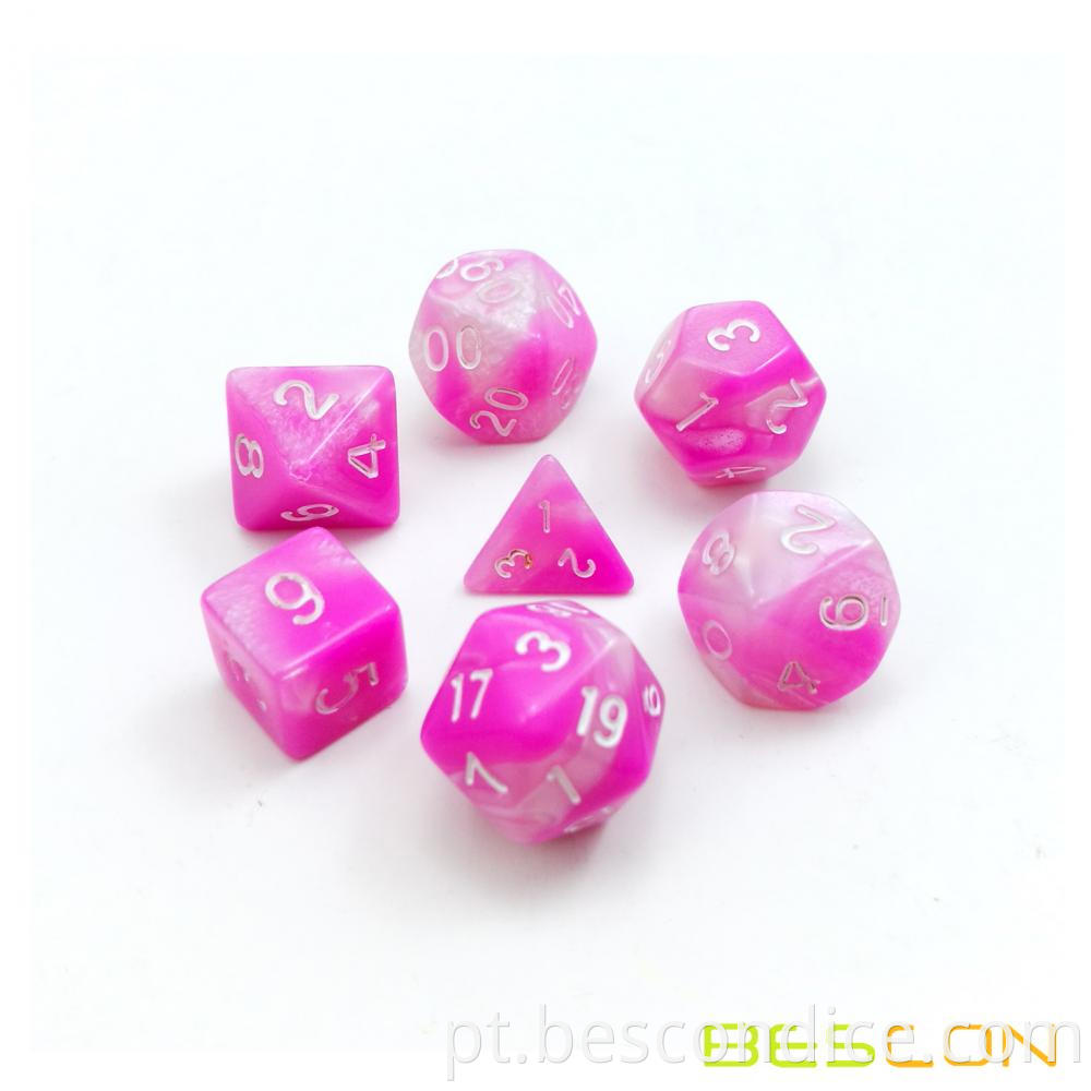 10mm Mini Poly Dice Set 2